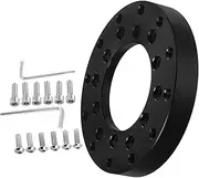 COMPUKAS 1Set Steering Wheel Adapter Plate for Enhance Your Racing Experience with This Compatible Racing Game Steering Wheel Hub Adapter