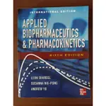 (二手) APPLIED BIOPHARMACEUTICS & PHARMACOKINETICS 6/E