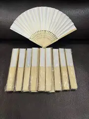 20 Pc New Dance Wedding Party Folding Hand Held Paper /wood Fan