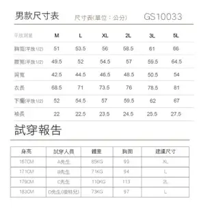 【遊遍天下】男款抗UV防曬涼感吸濕排汗機能POLO衫GS1033綠白(M-5L)