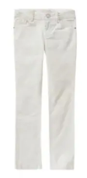 GYMBOREE COZY FAIRYTALE White Cream SPARKLE CORDUROY SKINNY PANTS Nwt 5