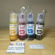 Printers Jack Anti-UV Sublimation Ink for Epson EcoTank Printers 4 pack BK/C/M/Y