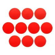 Fishing Bobbers Floats 1.3 Inch Dia, 10 Pcs Fishing Rig Float Slip Stopper, Red