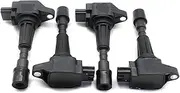 ZJ20-18-100A Car Ignition Coils Kit Compatible For Mazda 2 1.5L L4 2011-2015 Compatible For Mazda 3 1.4L 1.6L ZJ2018100A(4pcs)
