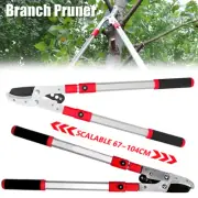 67-104cm Telescopic Branch Anvil Lopper Tree Branch Pruner Extending Gardening