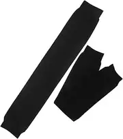 [GAROZATION] Men's Soccer Leg Warmers Compression Calf Sleeves for Football Compression Sleeves for Running White