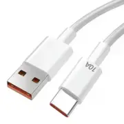 10A Super Fast Charging Cable 1M/1.5M/2M Universal 120W USB Type C Cable for Xia