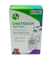 One Touch Verio Flex Blood Glucose Monitor System EXP: 2029-07-31