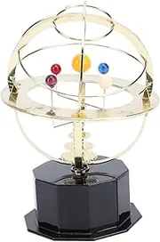 Planets Decor, Solar System Desk Decor, Retro Metal Craft Solar System Planet Ornament for Home Office Desk, Tabletop Learning & Decorative Décor