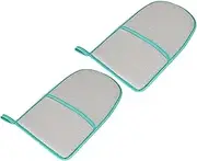 Leefasy 2Pcs Ironing Gloves Steaming Mitt Home Used with Loop Ironing Board Holder Thick Sponge Waterproof Gloves for Garment Steamer