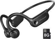 2023 Upgraded Bone Conduction Headphones, Open-Ear Bluetooth Sports Headphones w