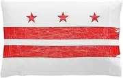 CafePress Washington DC State Flag Pillow Case Standard Size Pillowcase, Lumbar Cover Fleece