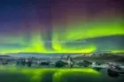 retrotoy Borealis paper poster artwork for wall decoration