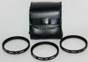 Hoya 49mm Close Up Filter Set +1 +2 +4 - Mint Condition