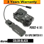 Black SOTAC Metal CNC PERST-4 Outdoor Headlight Laser Indicator Green Light & IR