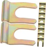 20pcs U Shaped Brake Line Clips Retainers for Car Motorcycle and Truck Brake Hose Secure Fasteners for Reliable and Oil Line Fixation