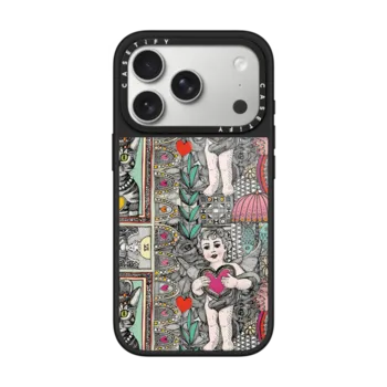 iPhone 17 Pro Glaze Case MagSafe Compatible vintage valentine kitsch