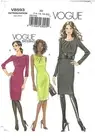 2009 Vogue Patterns V8593 sewing pattern Misses Petite Dress Size EE 14-20 uncut
