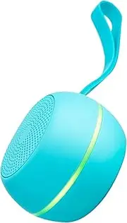 5.0 Small Speaker Standby 100 Hours PE-C Charging Portable IPX6 and Sky Blue