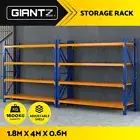 Giantz 4Mx1.8M Garage Shelving Warehouse Rack Pallet Racking Storage Shelf Blue