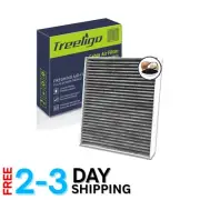 Cabin Air Filter Coconut Shell 8.77" x 7.99" Odor Removal for Toyota Mazda
