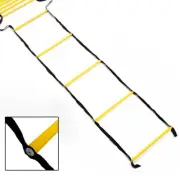 Adjustable Round Agility Ladder 4m - Sports Fitness Training Aid - Morgan Sports