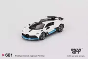 MINI GT 1:64 Bugatti Divo White Diecast Model Car
