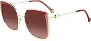 [Carolina Herrera] Her 0111/S Glasses Red Beige 57 for Women Red Beige, Red-beige