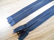Case of 10 Ykk Vfuvol-107 Dx E 11/16 Vislon #10 Boat-Top UV 84″ Zipper Black