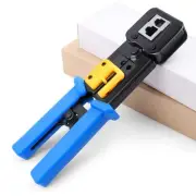 Passthrough Crimping tool,RJ45 Crimp Tool and Passthrough Crimper for RJ45/RJ...