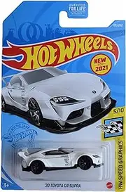 Hot Wheels '20 Toyota GR Supra, [White] 178/250 Speed Graphics 5/10