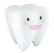 NEW White Kids Dental Tooth Molar Model 18" H 16" w smiley Face Print