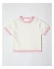 [Sprout] Essential Knit T-Shirt in Cream