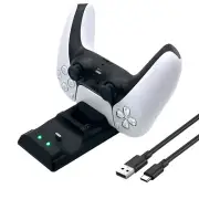 For Playstation 5 PS5 Controller Dual Fast Charging Dock Station Charger Stand