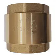 AW SP80 Brass Spring Loaded Non Return One Way Check Valve 80mm 3", Reg Post