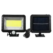 COB 100 LED Waterproof IP65 PIR Solar Motion Sensor Outdoor Flood Lamp Light