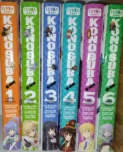 KonoSuba en Español. 1 al 9. (edicion 2 en 1). Manga en ESPAÑOL