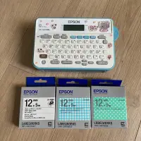 在飛比找蝦皮購物優惠-EPSON LW-K200BL 輕巧經典標籤機 共贈4卷膠帶