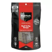 Black Hawk Beef Jerky Straps Natural Dog Treats 100g