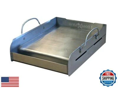 griddle-Q GQ120 100% Stainless Steel Medium-Sized Professional Griddle with E