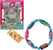 SKY CASTLE Sticki Rolls Band Single Pack, Wristbands with Stickers, Kawaii Themed Rolls, 50 Stickers Per Bracelet, 2 Extra Interchangeable Rolls, Famosa (TCR01000)