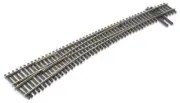Peco HO Scale Code 83 Lefthand Curved Turnout Electrofrog