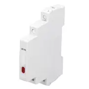 Din Rail Indicator Light LED AC DC 230V Modular Mount JD9‑H1D Red