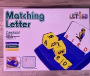 LetsGo Matching Letter Memory Spelling Word Skill Game Preschool Ages 3+ NEW