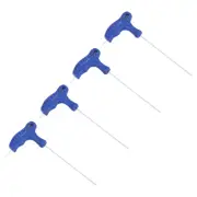 4pcs 1.5mm Hex Key T-Handle Dual End Wrench Spanner, Metric CR-V Steel