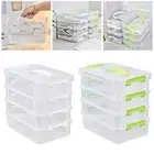 1Pcs 4 Layers Makeup Organizer Box Drawer Table Jewelry Container Bins