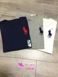 在飛比找Yahoo!奇摩拍賣優惠-現貨正品 Polo Ralph Lauren 圓領大馬短T 