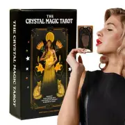 TAPO Tarot 78PCS Russian Beginners Tarot Deck Spirit Oracle Cards Fate Sturdy