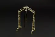 Brengun Models 1/144 GERMAN AIRFIELD PORTAL CRANE Resin & Photo Etch Set