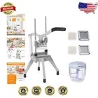 Versatile Onion Slicer and Vegetable Chopper - 8 lb Heavy Duty Kitchen Essential